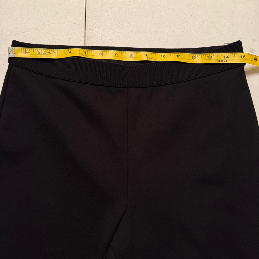 Talbots Soho Ankle Pant Black Pull On Stretch Slim Trousers Leggings Size 10 EUC - Picture 5 of 13